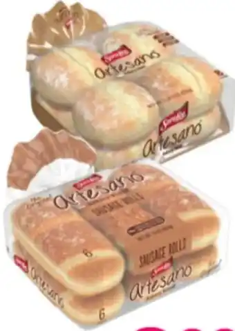 Albertsons Sara Lee Artesano Buns 6-8 ct. offer