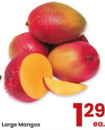 Albertsons Large Mangos offer