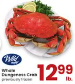 Albertsons Whole Dungeness Crab offer