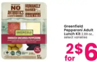 Albertsons Pepperoni Adult Lunch Kit 2.89 oz. offer