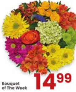 Albertsons Bouquet Of The Week offer