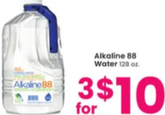 Albertsons alkaline 88 Water 128 oz. offer