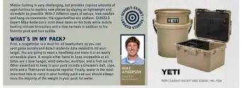 Yeti loadout bucket and gobox