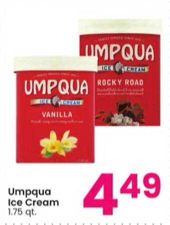 Albertsons Umpqua ice cream offer