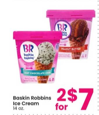 Albertsons Baskin robbins ice cream offer