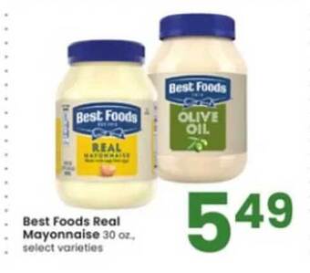 Albertsons Best foods real mayonnaise offer