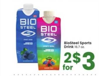 Albertsons Biosteel sports drink offer