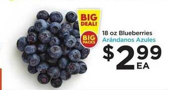 18 oz blueberries