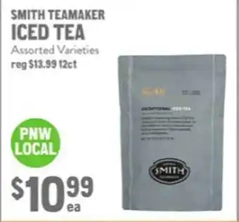 New Seasons Market Smith teamaker iced tea offer