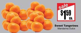 Rancho Markets Sweet tangerines offer