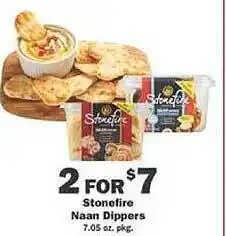 Schnucks Stonefire naan dippers offer