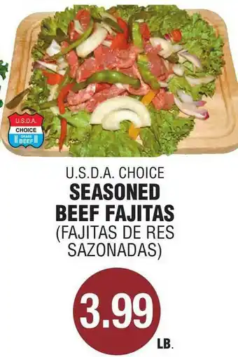 Carnicerias Jimenez U.s.d.a. Choice Seasoned Beef Fajitas offer