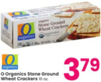 Albertsons O Organics Stone Ground Wheat Crackers 10 oz. offer