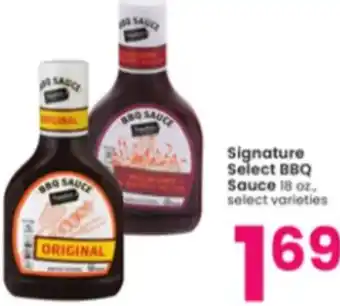 Albertsons Select BBQ Sauce 18 oz. offer