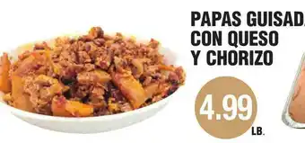 Carnicerias Jimenez Papas Guisado Con Queso Y Chorizo offer