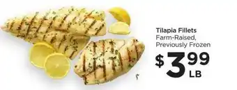 Food 4 Less Tillapia Fillets offer