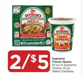 Food 4 Less Supremo Fresco Queso offer
