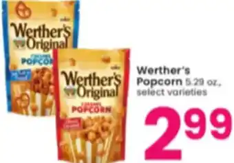 Albertsons Werther's Popcorn 5.29 oz. offer