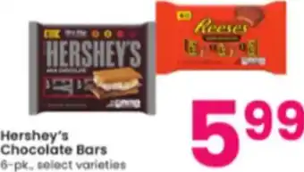 Albertsons Hershey's Chocolate Bars 6-pk. offer