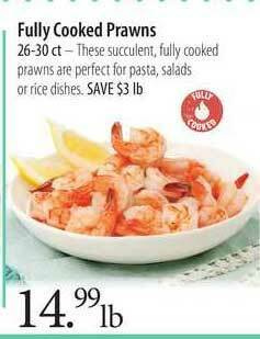 Market of Choice Fully Cooked Prawns offer