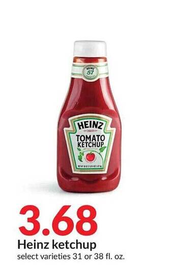 Hy-Vee Heinz ketchup offer