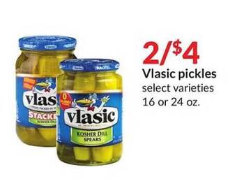 Hy-Vee Vlasic pickles offer