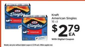 Food 4 Less Kraft american singles offer
