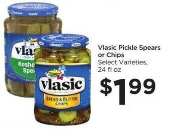 Food 4 Less Vlasic pickle spears or chips offer