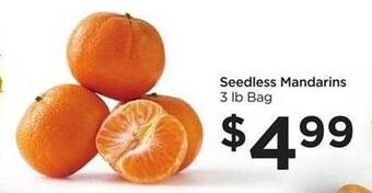Seedless mandarins