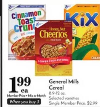 Pavilions General mills cereal offer