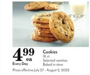 Pavilions Cookies offer