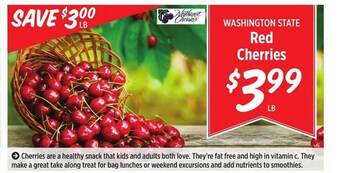Rouses Red cherries offer