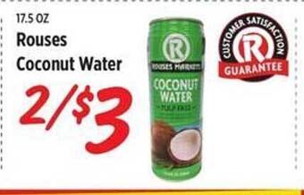 Rouses Rouses coconut water offer