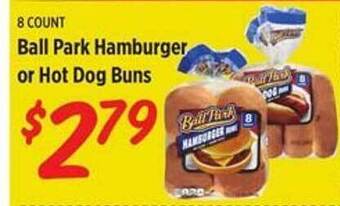Rouses Ball park hamburger or hot dog buns offer