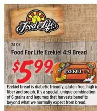 Rouses Food for life ezekiel 4:9 bread offer