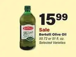 Stater Bros Bertolli olive oil offer