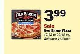 Stater Bros Red baron pizza offer