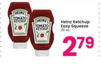 Albertsons Heinz ketchup easy squeeze offer
