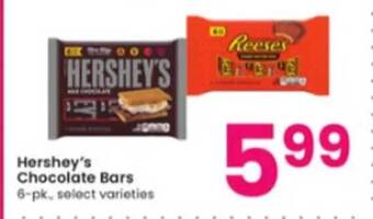Albertsons Hershey's chocolate bars offer