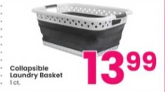 Albertsons Collapsible laundry basket offer