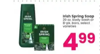 Albertsons Irish spring soap offer
