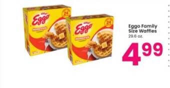 Albertsons Eggo family size waffles offer
