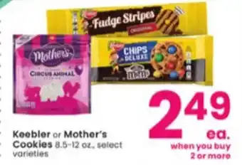 Albertsons Keebler or mother's cookies offer