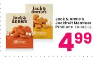 Albertsons Jack & annie's jackfruit meatless products offer