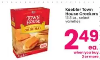 Albertsons Keebler town house crackers offer