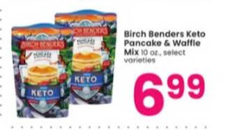Albertsons Birch benders keto pancake & waffle mix offer