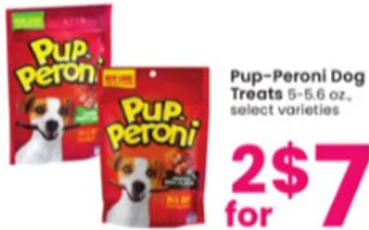 Albertsons Pup-Peroni Dog Treats 5-5.6 oz. offer