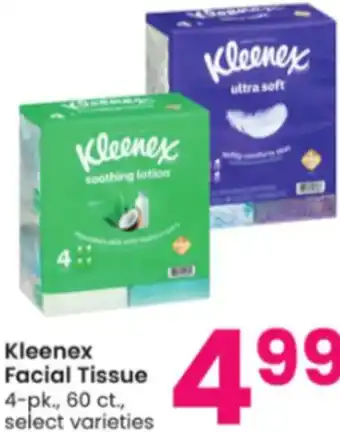 Albertsons Kleenex Facial Tissue 60 ct. offer