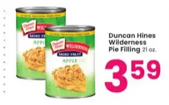 Albertsons Duncan hines wilderness pie filling offer
