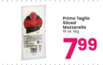 Albertsons Primo taglio sliced mozzarella offer